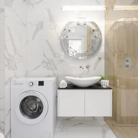 Luxurious Grey Apartment With Sauna, Gym And Parking By Noclegi Renters Warszawa Zewnętrze zdjęcie