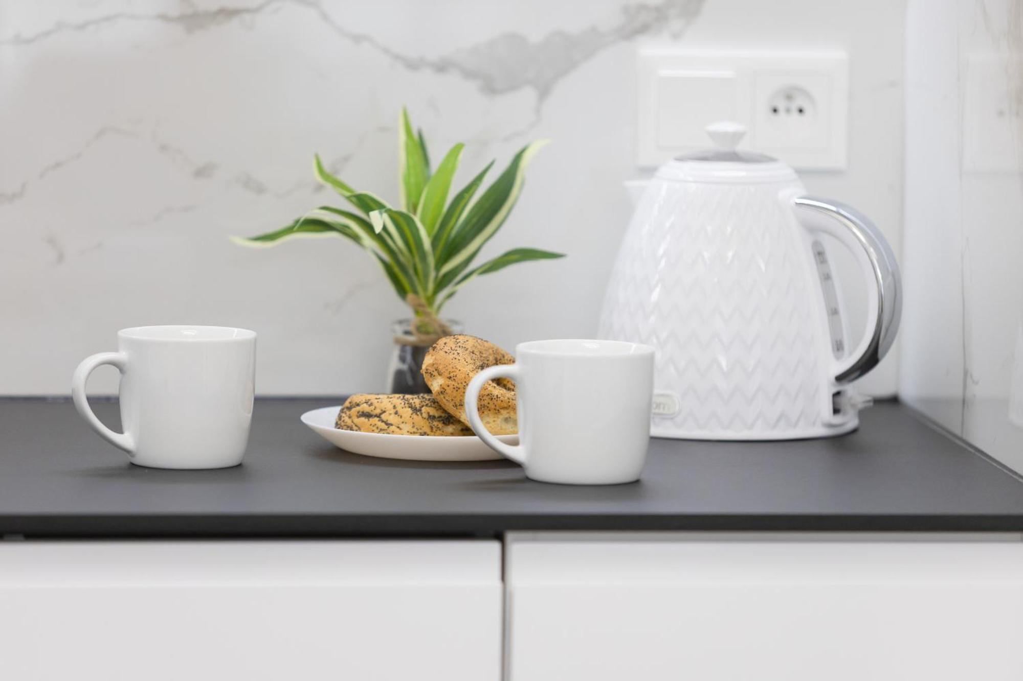 Apartament Luxurious Grey With Sauna, Gym And Parking By Renters