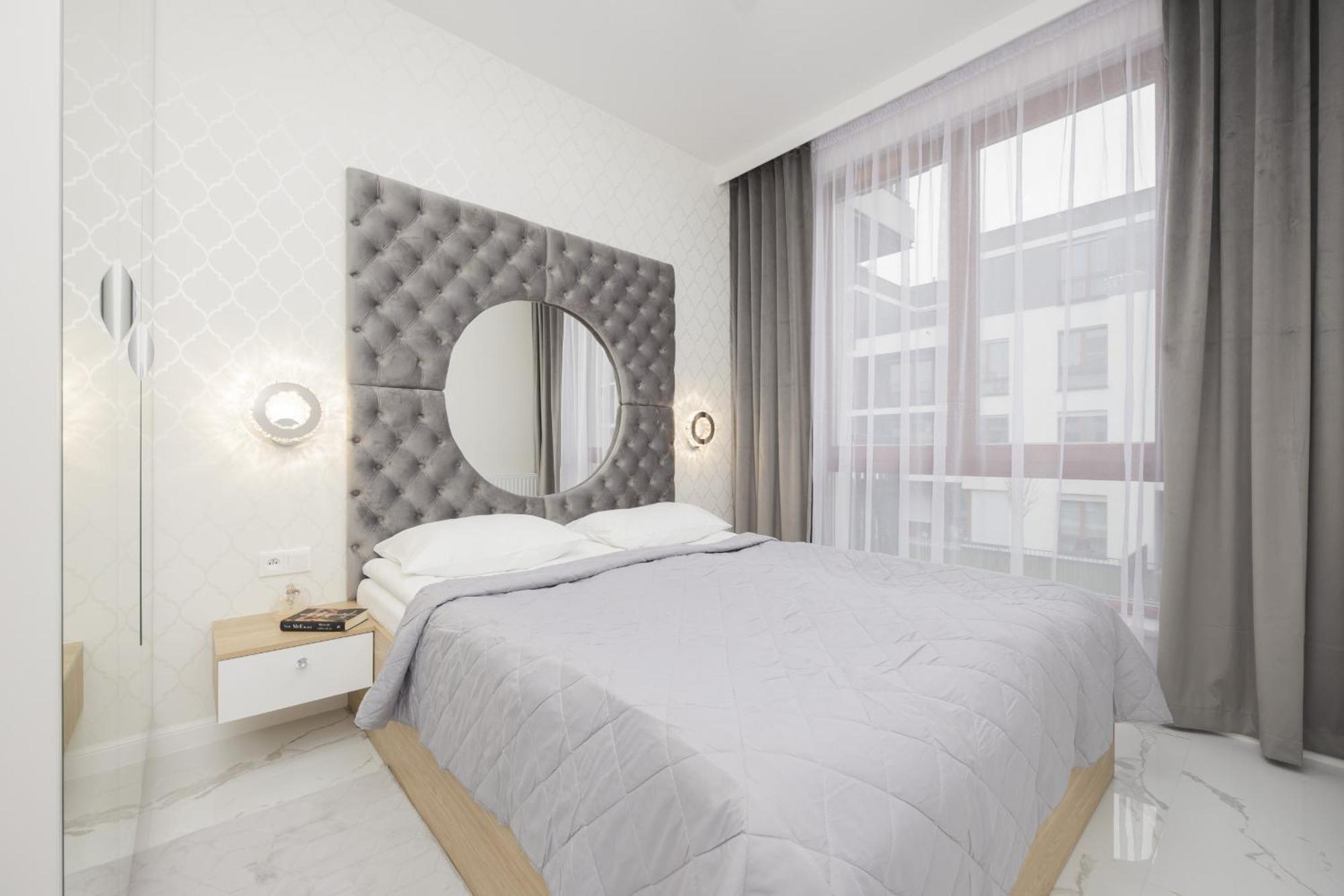 Apartament Luxurious Grey With Sauna, Gym And Parking By Renters *